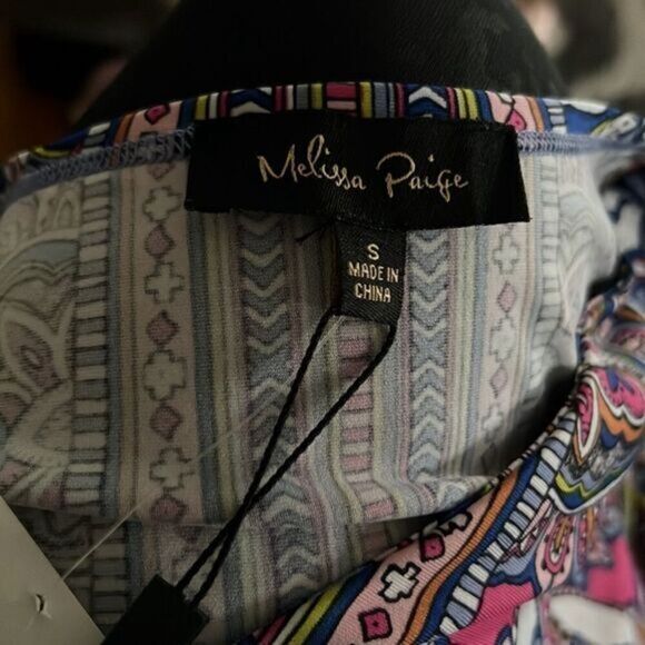 Melissa Paige Bon Voyage Bluebill Shift Dress Size Small NWT - Picture 5 of 6